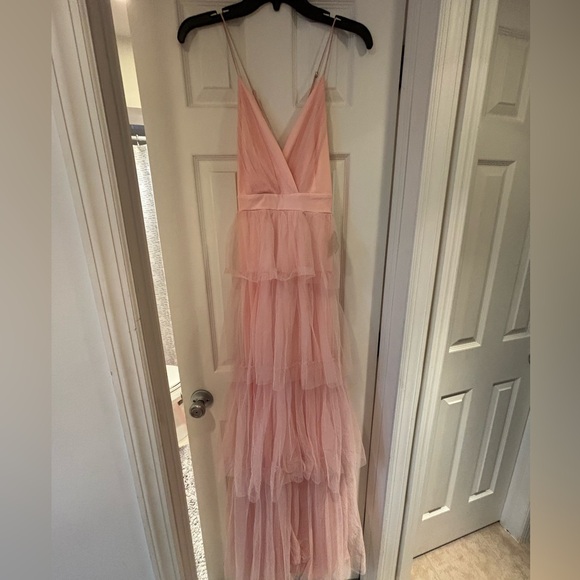 Windsor - Tyra Formal Tulle Tiered A-Line Dress - Picture 7 of 7